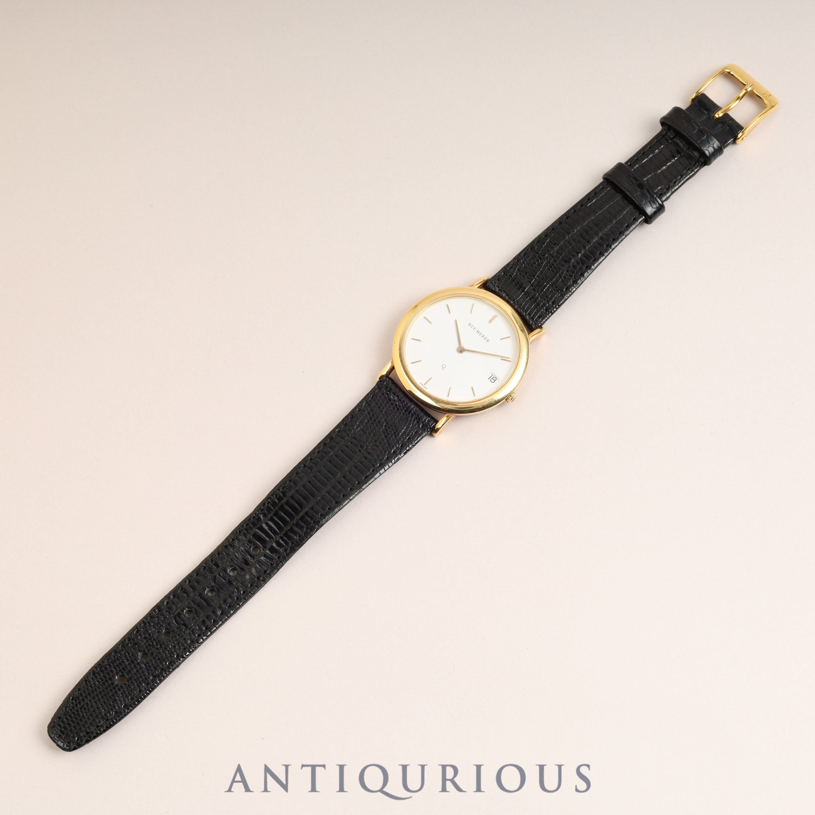 BUCHERER BUCHERER ROUND 18KYG 255.020 | 東京銀座のヴィンテージウォッチ専門店 -  ANTIQURIOUS(アンティキュリオス)