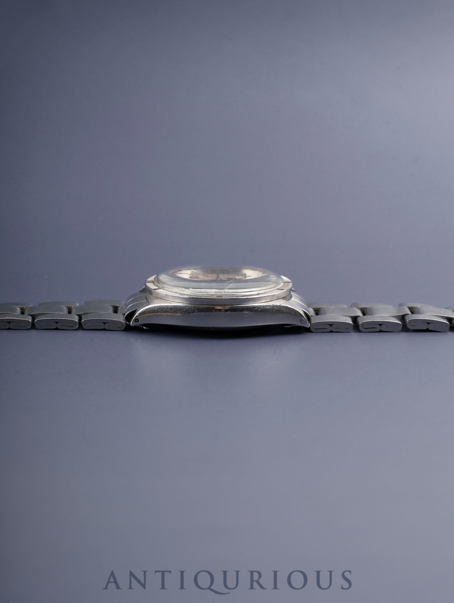 ロレックス オイスターパーペチュアル 1007 自動巻き Cal.1570 SS SS シルバー文字盤 29番台（1970年） オーバーホール済み