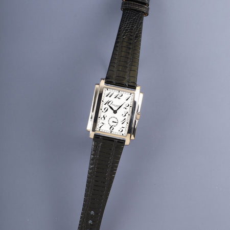 Patek Philippe Gondolo 5024G-010 Manual Winding Cal.215 750WG Leather Original Pin Buckle (750WG) White Dial Overhauled