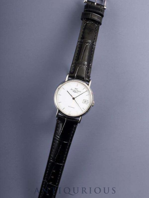 IWC ポートフィノ IW351320 自動巻き Cal.C.37521 SS 革 純正尾錠（SS）ホワイト文字盤 オーバーホール済み アイダブリュシー