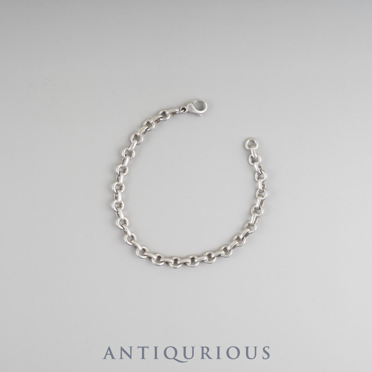 Tiffany donut chain bracelet in sterling silver