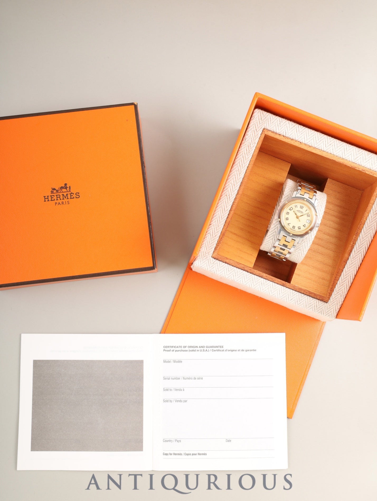 エルメス クリッパーの腕時計（HERMES）| 東京銀座のヴィンテージ