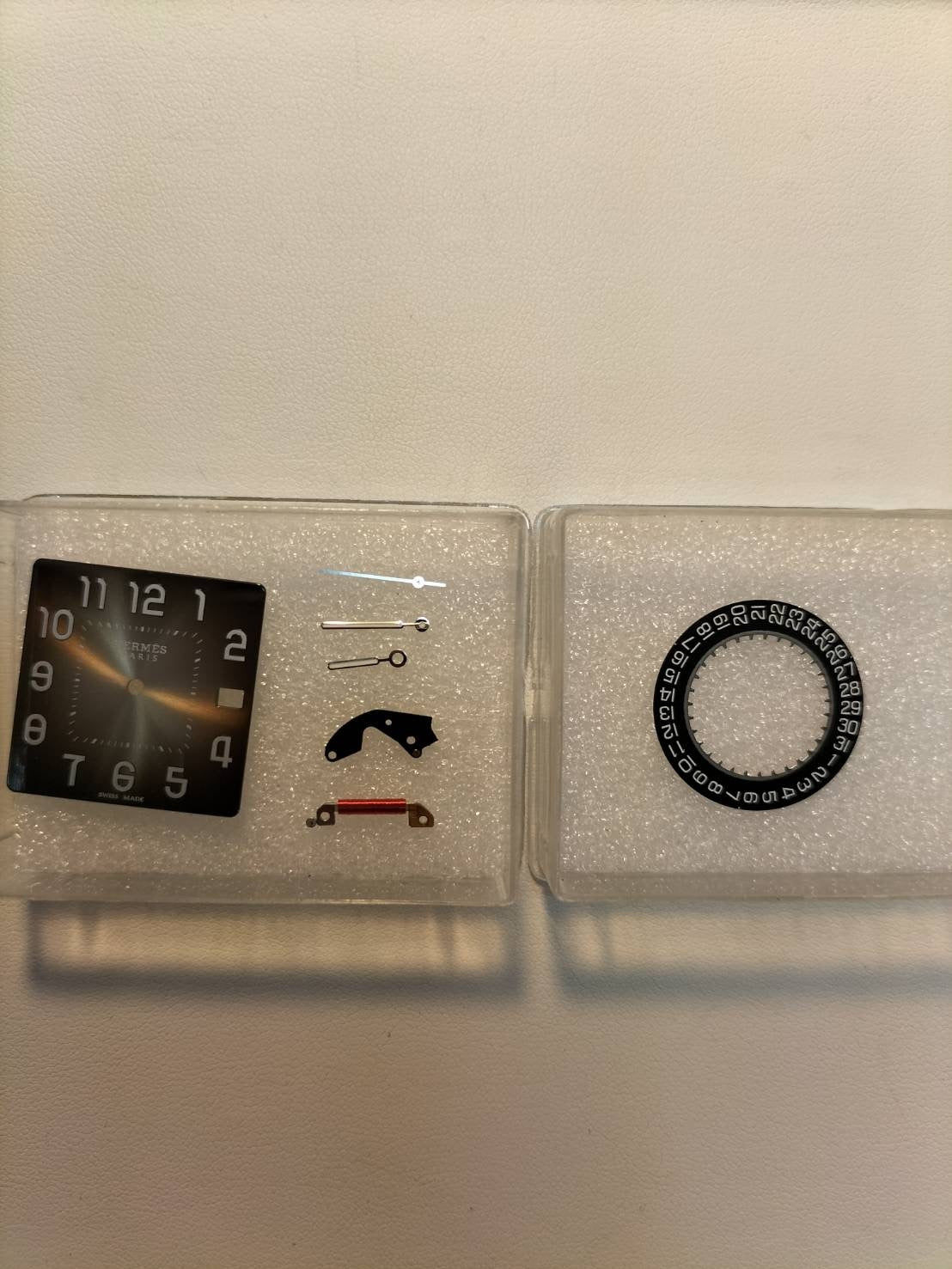 エルメス ケープコッド CC1.810 クォーツ Cal.E64111 SS 純正革ベルト 純正尾錠（SS）ダークブラウンアラビア文字盤 箱 冊子 オーバーホール済み
