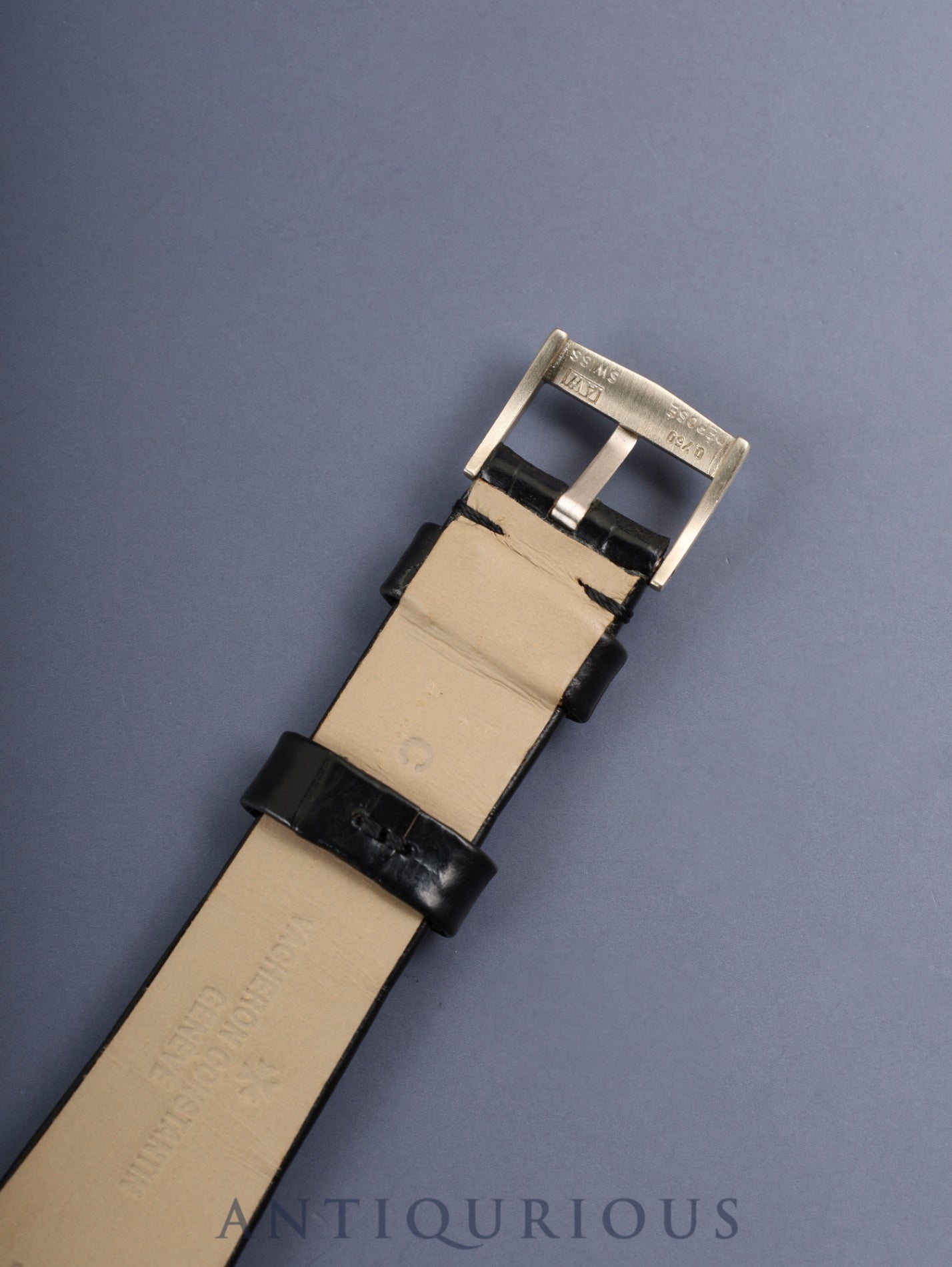 ヴァシュロン・コンスタンタン ラウンド 6903 手巻き Cal.1002/2 750WG 純正革ベルト 純正ピンバックル（750WG）シルバー文字盤（V＆C）保証書（1973年）アーカイヴ（2020年発行）スケルトン裏蓋 オーバーホール済み