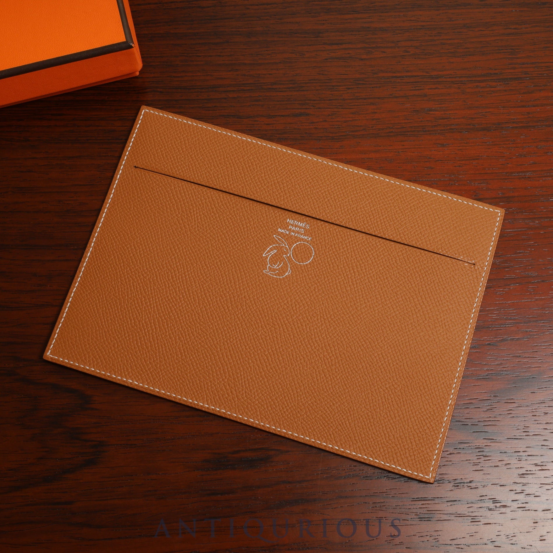 エルメス ドキュメントホルダー ノベルティ  ヴォーエプソン （K刻印:2025年）箱