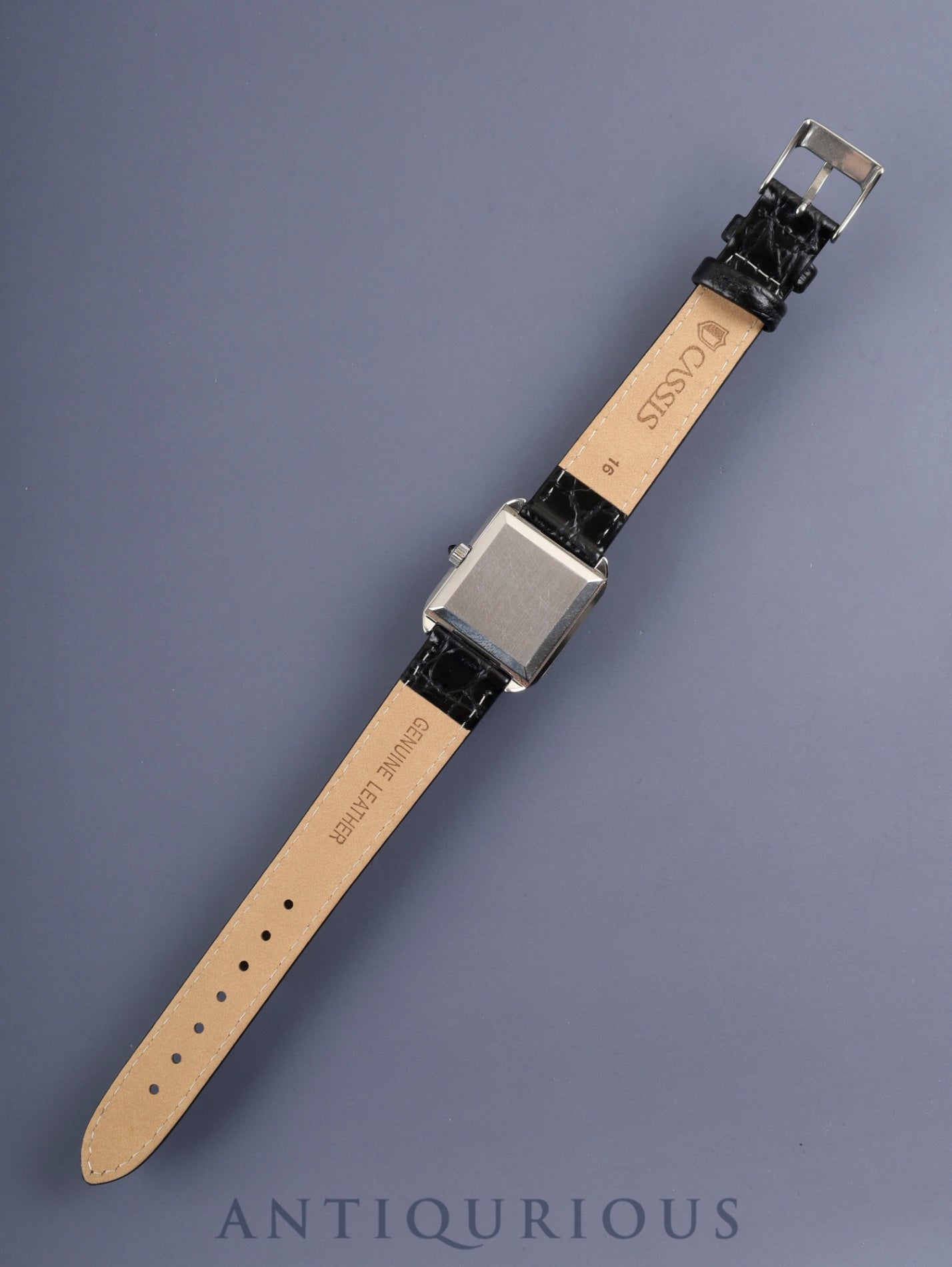 オメガ デ・ヴィル 511.0502 手巻き Cal.625 SS 革 社外ピンバックル（SS）シルバーローマン文字盤 オーバーホール済み