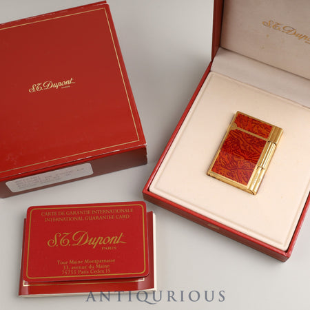 STDUPONT Dupont Lighter Gatsby Lacquer GP Box Mechanical inspection completed