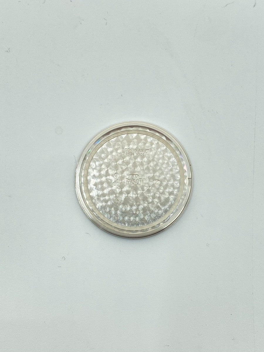 オーデマ・ピゲ エクストラフラット 4791BC.0.0002 手巻き Cal.2080 750WG 純正革ベルト 純正尾錠（750WG） シルバー文字盤 タグ オーバーホール済み