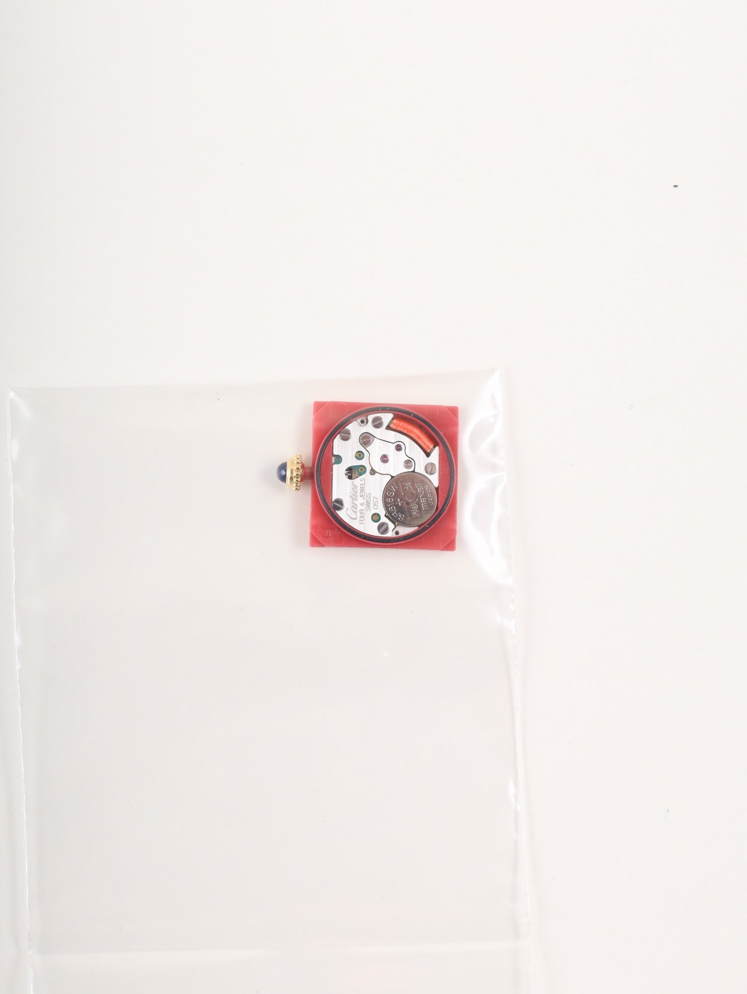 カルティエ マストタンク SM 1613 クォーツ Cal.057 SV925 革 純正ピンバックル（GP）サイドトリニティ文字盤（SWISS表記）純正レザーベルト付き オーバーホール済み 新品仕上げ済み
