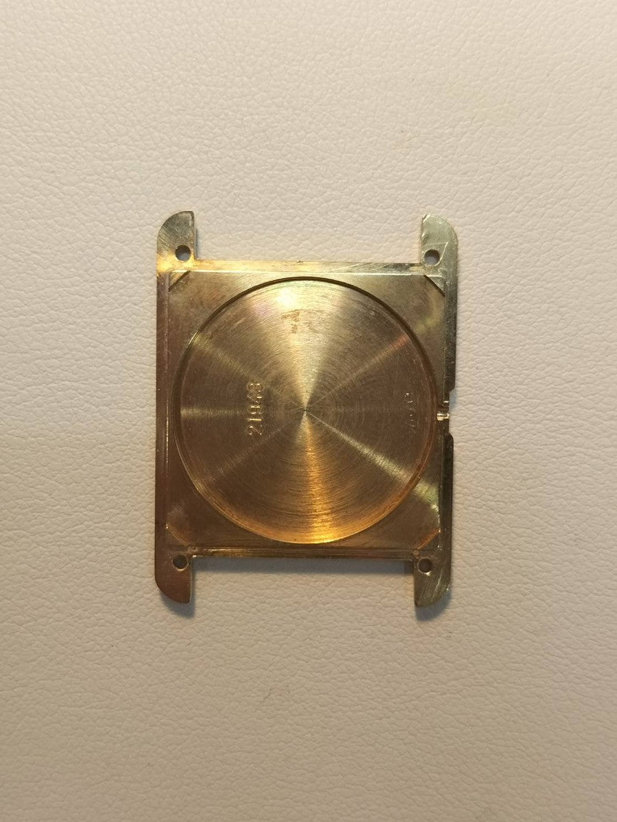 カルティエ マストタンク LM 6 81006 クォーツ Cal.81 SV925 革 純正尾錠（GP) グレー飛びローマン文字盤 オーバーホール済み