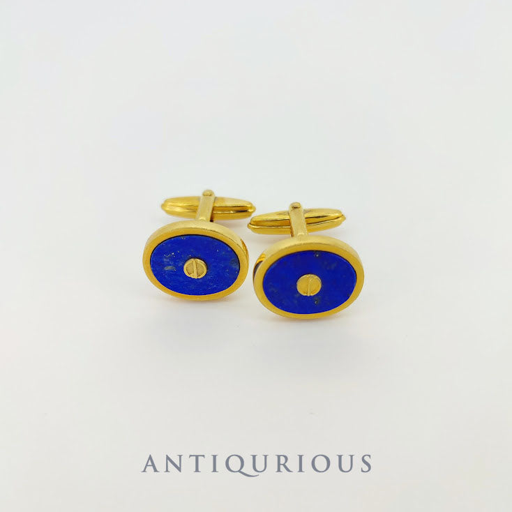 Dunhill cufflinks lapis lazuli