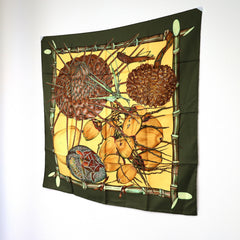 Hermes Scarf Carre 90 Creole Paradise SILK 100%