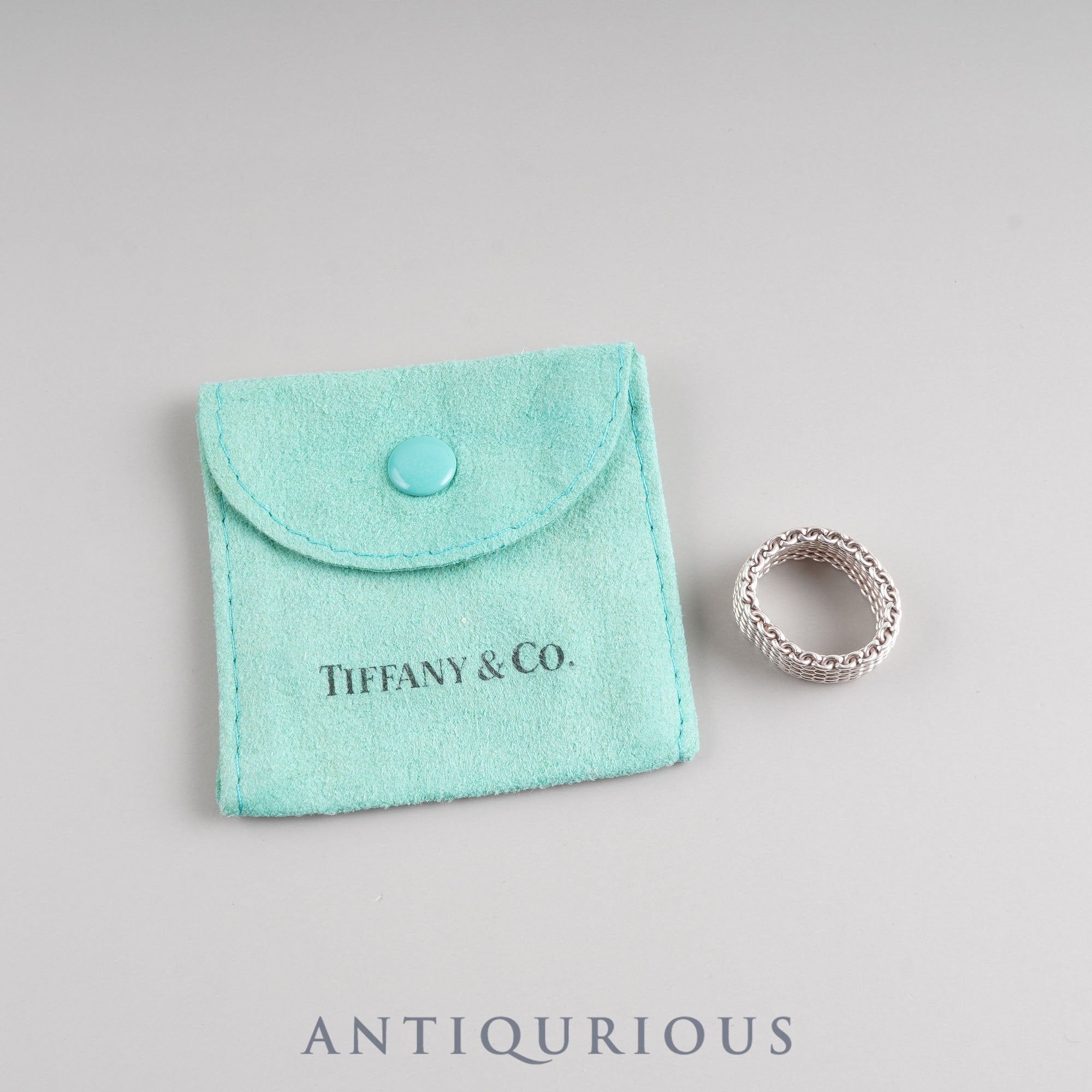 Tiffany ring Somerset SV925 size 12 with dust bag