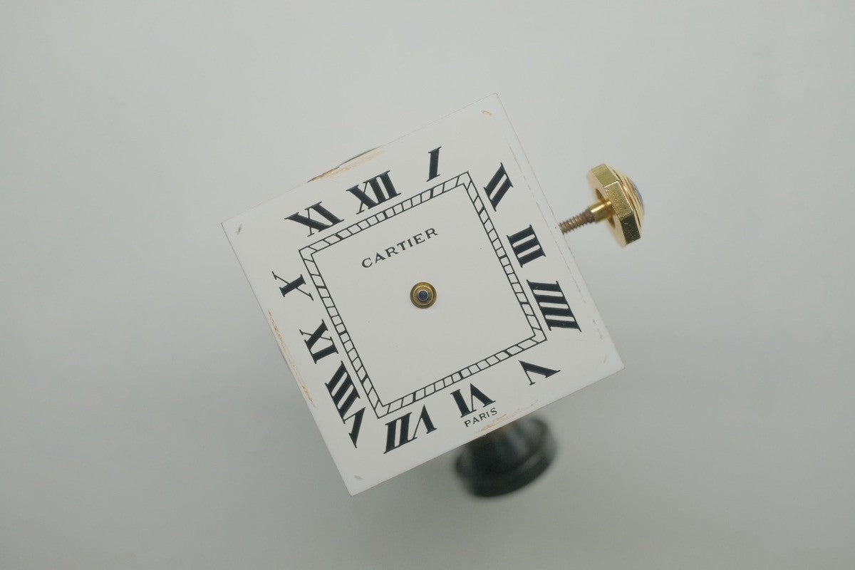 Cartier Santos Dumont LM 81720800 / 7809 Manual winding Cal.2512 750YG Original leather strap Original pin buckle (GP) White Roman dial (PARIS notation) Box Overhauled