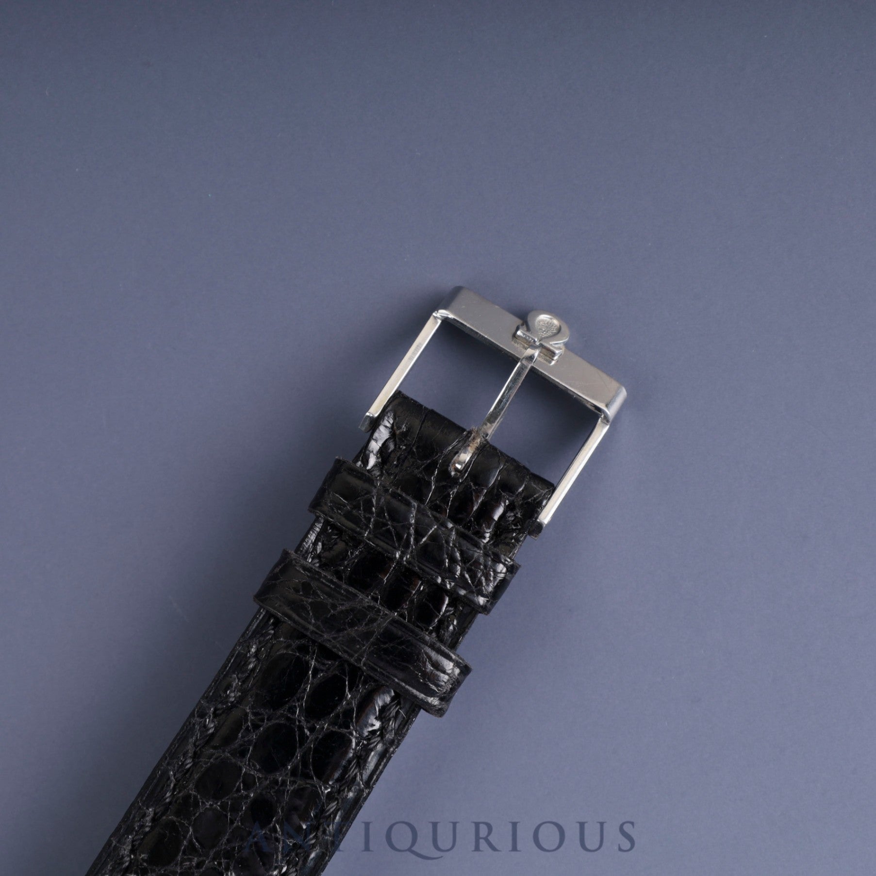 Omega De Ville 111.0118 Manual winding Cal.625 SS Genuine leather strap Genuine buckle (SS) Navy dial Overhauled