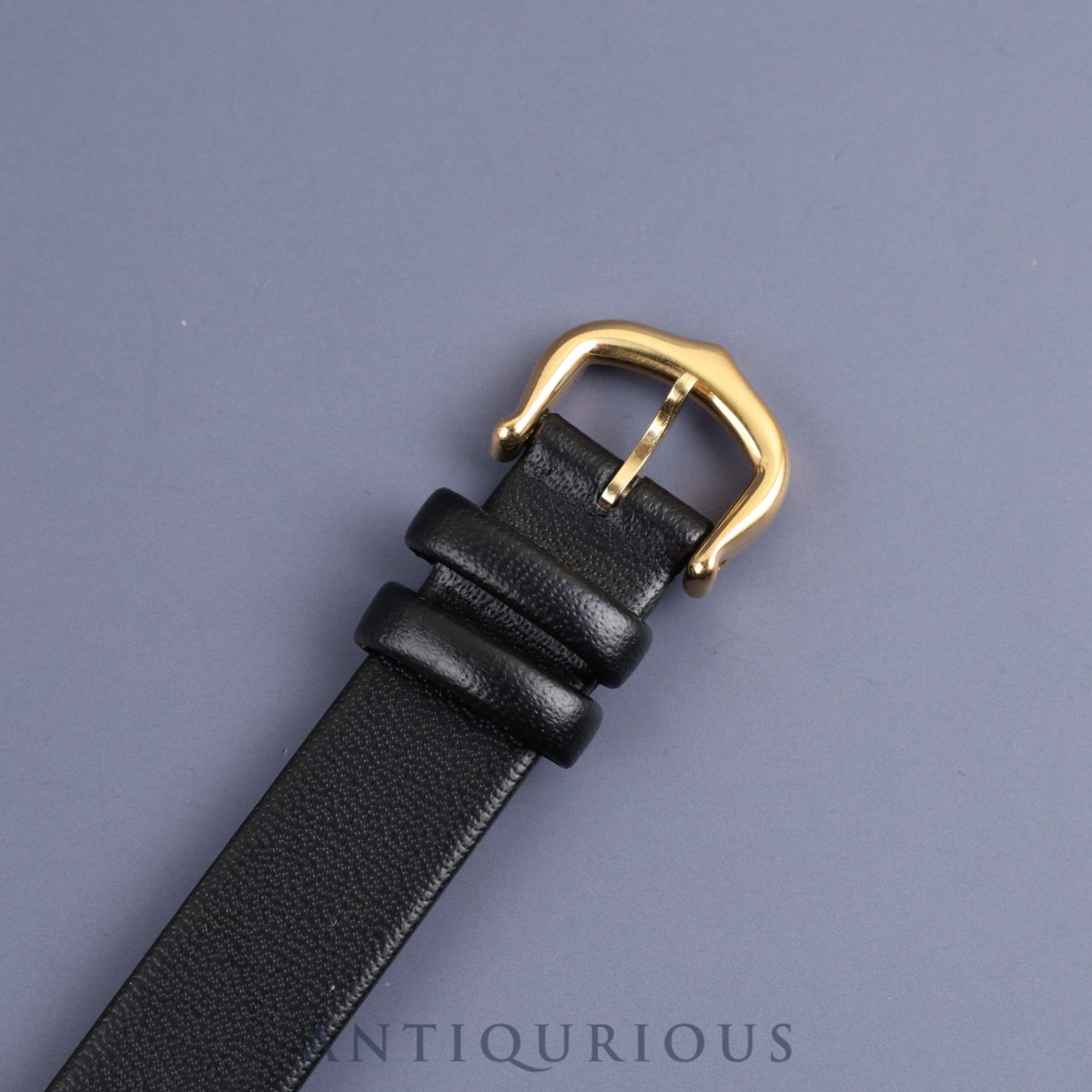 Cartier Must Colisee 590002 Quartz Cal.90 SV925 Leather Genuine Buckle (GP) Ivory Roman Dial Mid 1980s to 1994 Box Warranty (1990) Overhauled