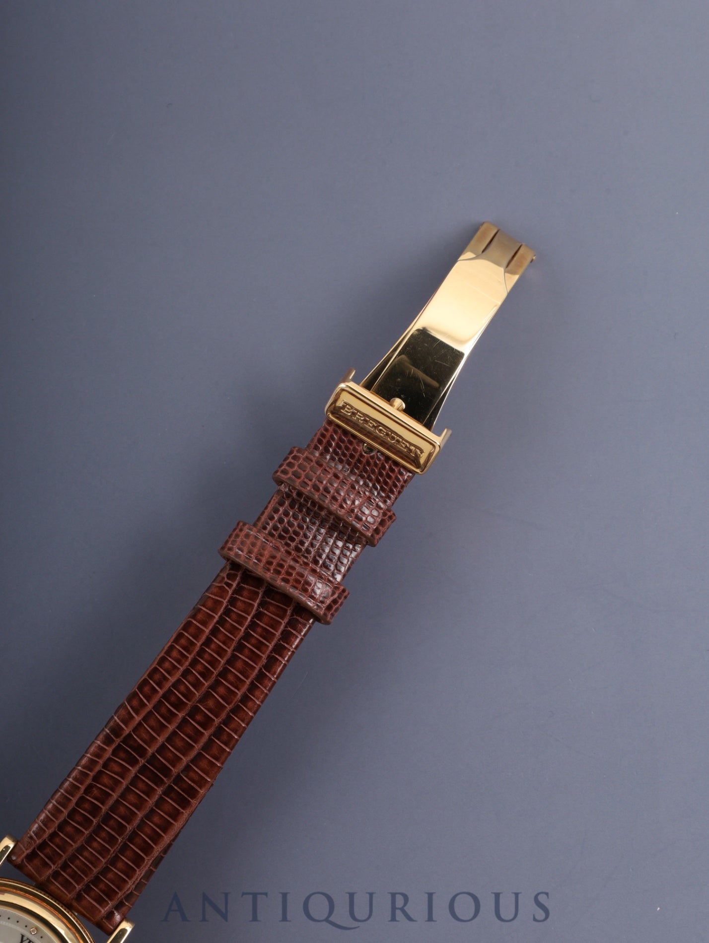 ブレゲ マリーン 4400BA / 52 /174 自動巻き Cal.889/1 750YG 革 純正バックル（750YG）マザーオブパール文字盤 箱 タグ オーバーホール済み