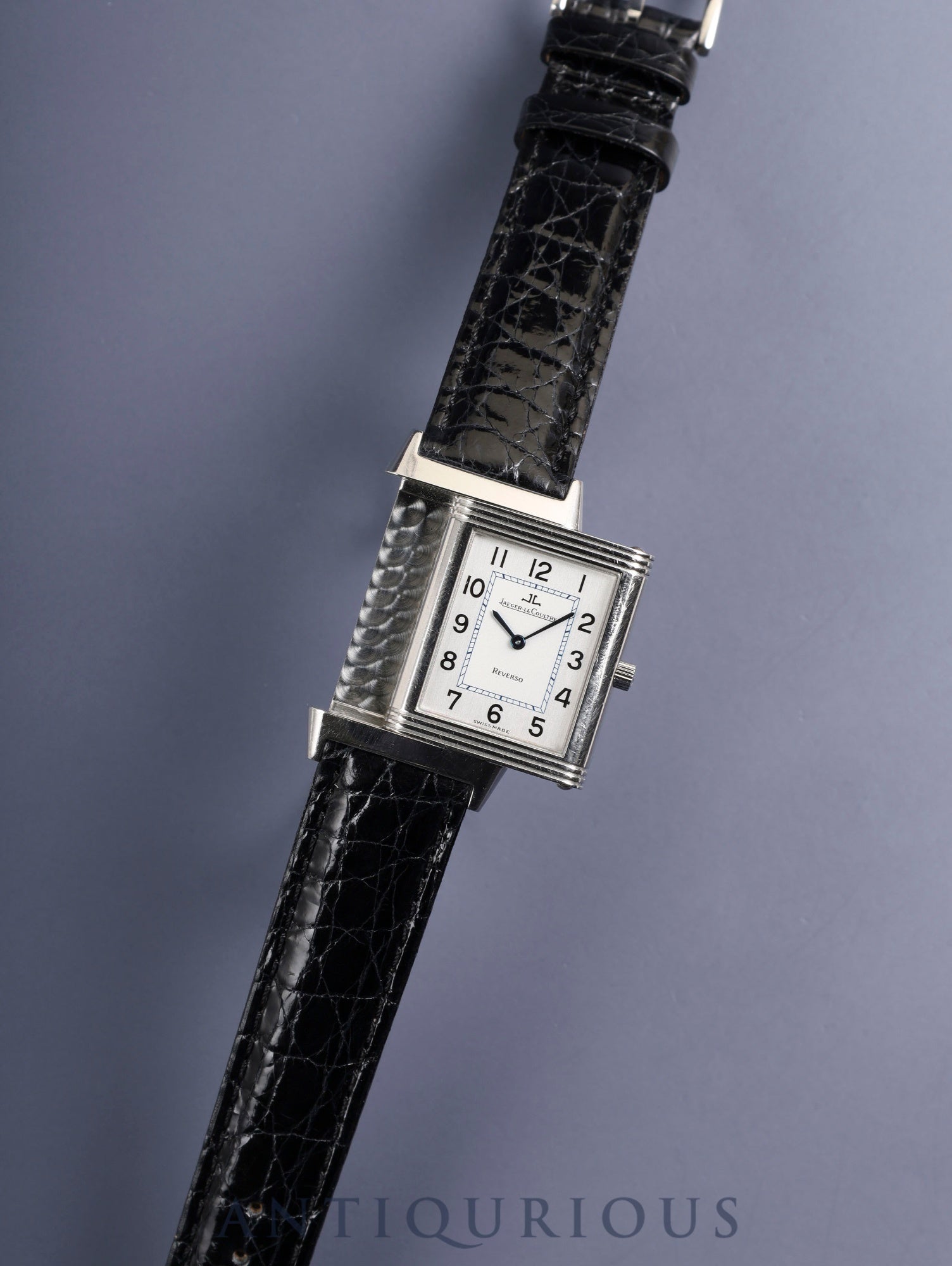 ジャガー・ルクルト レベルソ クラシック 250.8.86 / Q2508420 手巻き Cal.846-1 SS 革 純正尾錠（SS） シルバーアラビア文字盤 オーバーホール済み