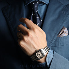 Cartier Santos Galbee LM W20060D6 Quartz SS SS Ivory Dial