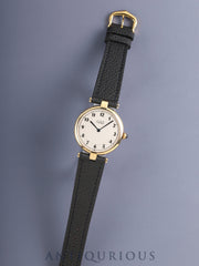 Cartier Must Vendôme VLC LM 590003 Quartz Cal.90 SV925 Leather Original Pin Buckle (GP) Arabic Dial (SWISS marking) Overhauled