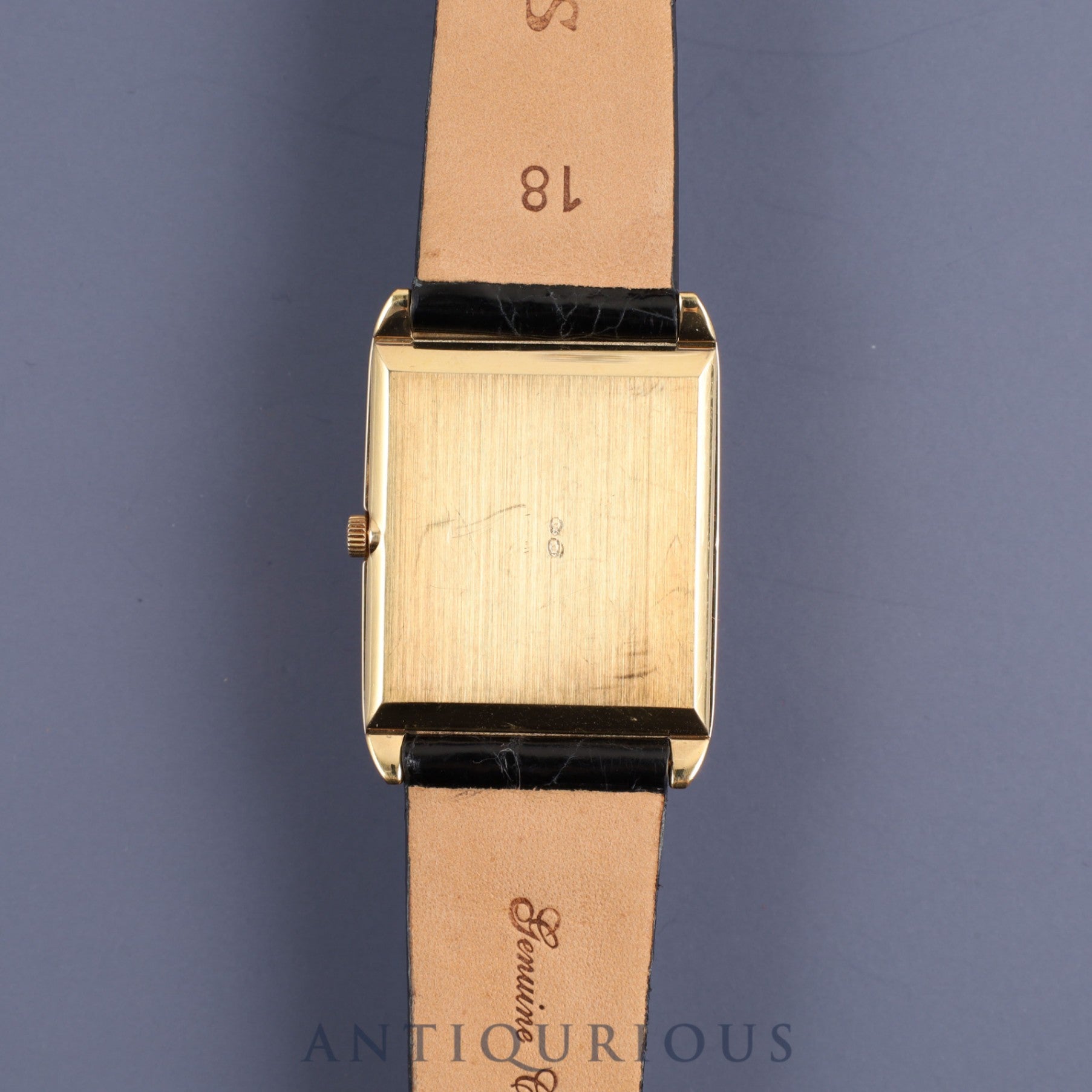 Patek Philippe Gondolo 3803 Manual winding Cal.177 YG Genuine leather strap Genuine buckle (750) Silver dial Overhauled