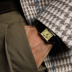 Cartier Must Tank LM 590005 Quartz Cal.90 SV925 Leather Strap with Genuine GP Buckle Ivory Roman Dial Box Booklet Warranty (1995) Overhauled