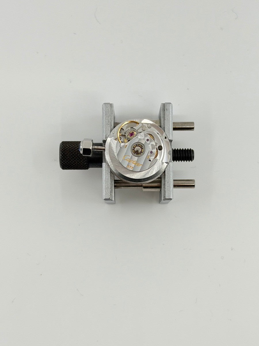 カルティエ サントス ガルベ SM W20054D6 / 2423 自動巻き Cal.ETA2671 SS SS シルバーギョーシェ文字盤 箱 冊子 保証書（2005年）  オーバーホール済み