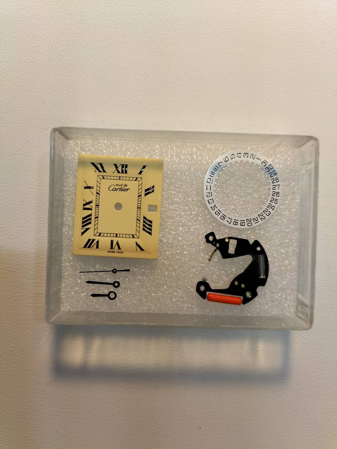 Cartier Must Tank GM (XL) 2413 Quartz Cal.687 SV925 Leather Genuine Pin Buckle (GP) Ivory Roman Dial (SWISS MADE marking) Box Manual Warranty (blank) Overhauled