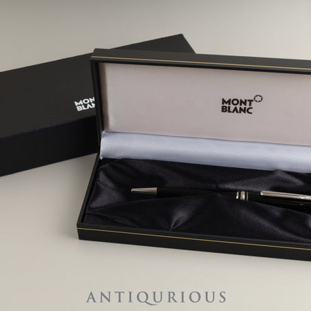 Montblanc Meisterstück Picks Platinum Classic Twist Type Resin Black Box