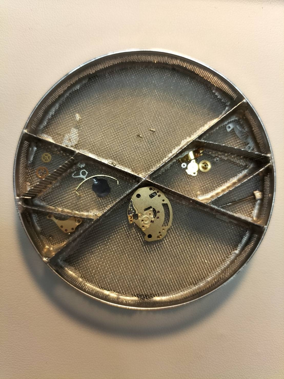 Hermes Clipper Oval CO1.520.220 / 3280 Quartz Cal.976.001 SS/GP White guilloche dial Box Warranty (2008) Overhauled
