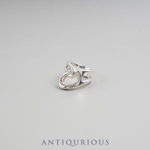 Hermes Chaine d'Ancre Punk Sterling Silver Ring #13