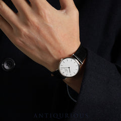 IWC  ポートフィノ IW201003 手巻き Cal.1852 750 革 純正尾錠（SS）ホワイト文字盤  オーバーホール済み アイダブリュシー