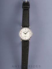 ROLEX Cellini 5115 Hand-wound Cal.1602 750WG Leather Original Pin Buckle (750WG) Silver Roman Dial A-serial (1998-1999) with Original Leather Strap Overhauled