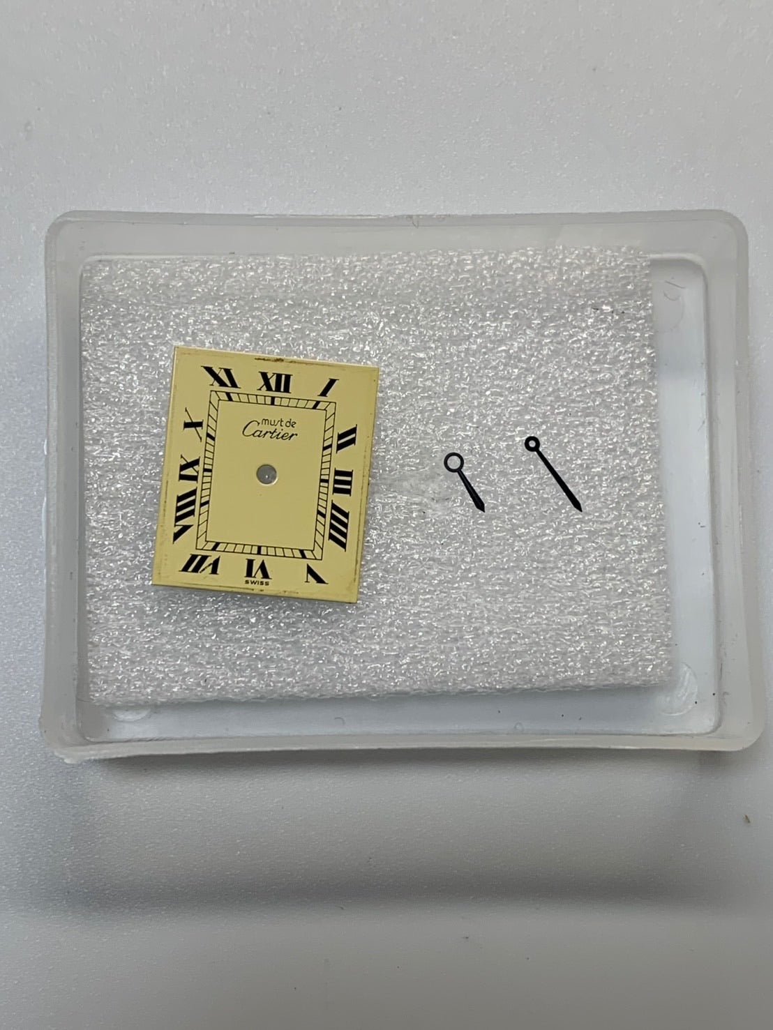カルティエ マストタンク LM 6 手巻き Cal.78-1 SV925 革 純正ピンバックル（GP）アイボリーローマン文字盤（SWISS表記） オーバーホール済み 新品仕上げ済み
