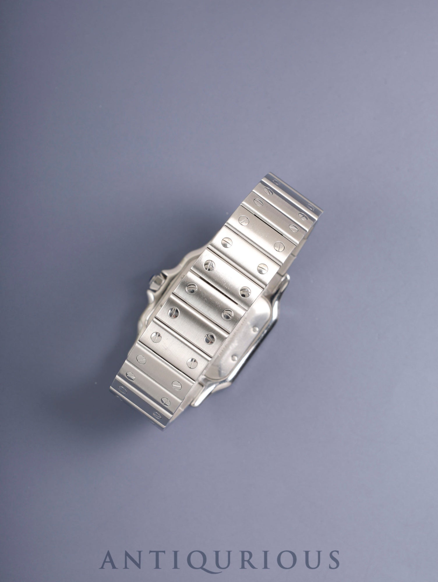 カルティエ サントス ガルベ LM W20040D6 / 2319 自動巻き Cal.ETA2000-1 SS SS シルバーギョーシェ文字盤 箱 オーバーホール済み