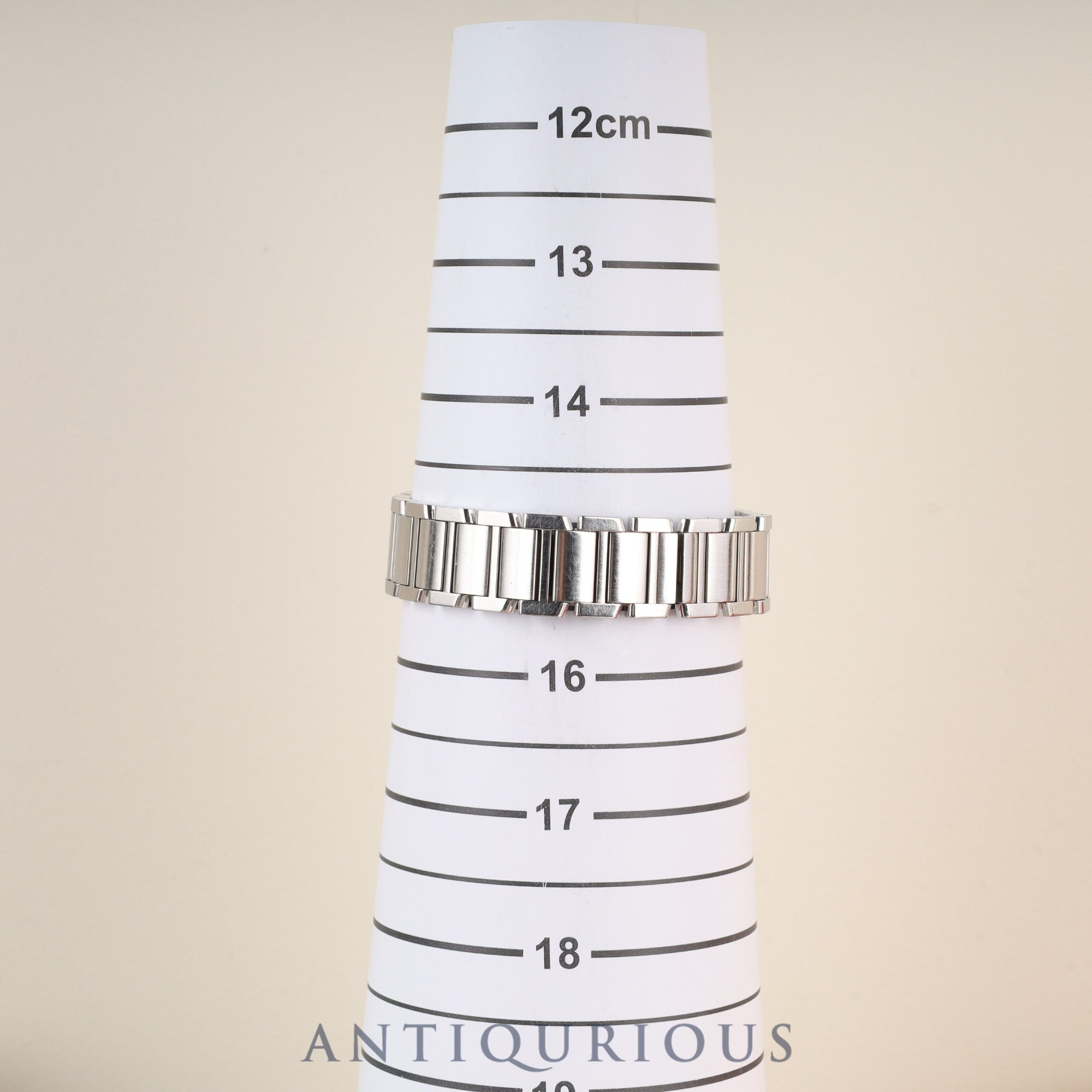 Cartier Tank Française SM W51008Q3 / 2384 Quartz Cal.057 Stainless Steel White Roman Dial Box Booklet Warranty (2005) Overhauled