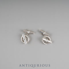 Hermès Cufflinks Chaine d'Ancre SV800 Hallmark Crab