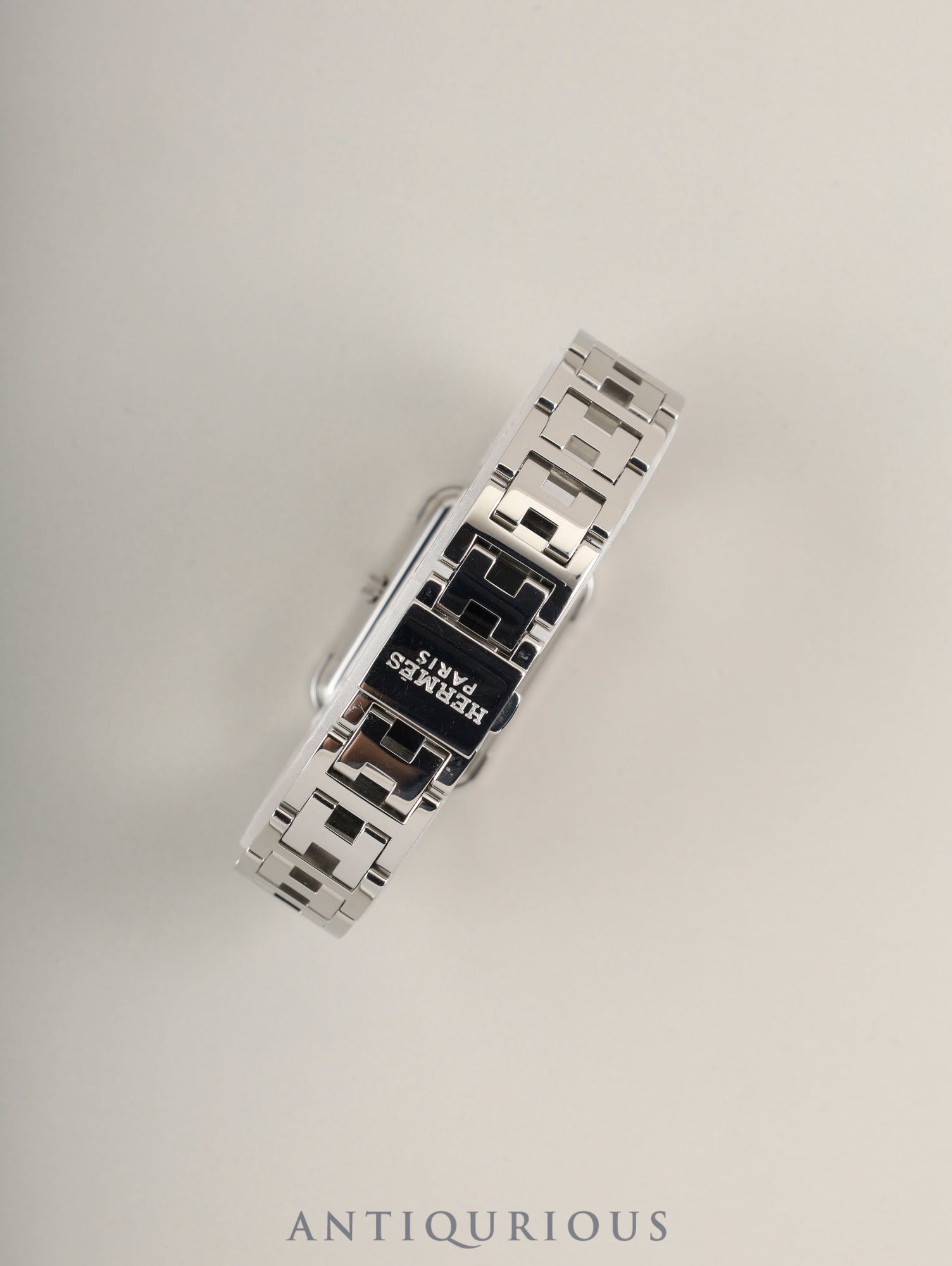 エルメス クロアジュール CR2.210 クォーツ Cal.976.001 SS SS ホワイトシェル文字盤  箱 保証書（2015年）オーバーホール済み