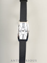 ティファニー ジェメア Z6401.10.10 クォーツ Cal.976.001 SS 純正革ベルト 純正尾錠（SS）ホワイトローマン文字盤 冊子 オーバーホール済み