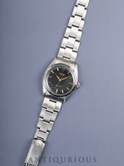 Rolex Oyster Precision 6426 Manual Winding Caliber 1225 Stainless Steel Black Dial No. 87 (1962) Overhauled