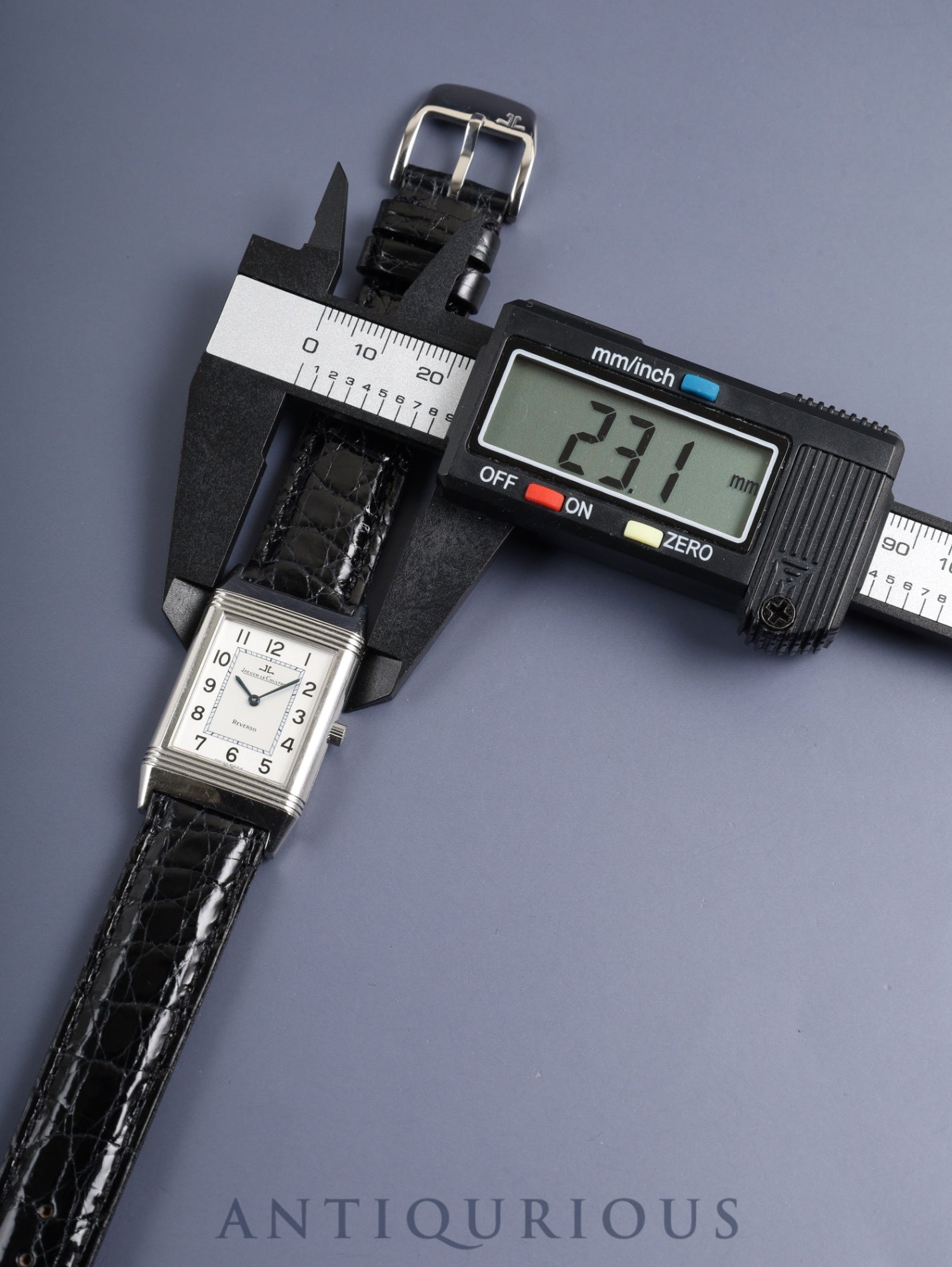 ジャガー・ルクルト レベルソ クラシック 250.8.86 / Q2508420 手巻き Cal.846-1 SS 革 純正尾錠（SS） シルバーアラビア文字盤 オーバーホール済み