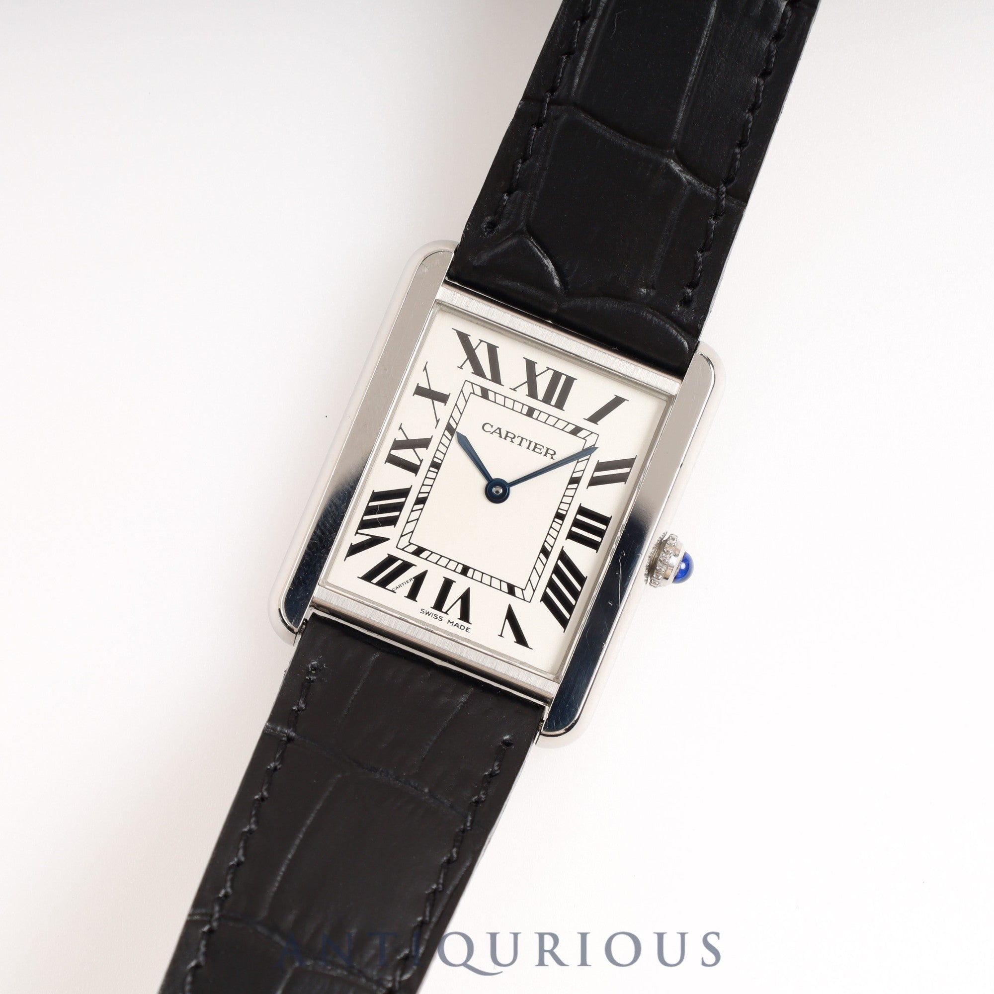 Cartier Tank Solo LM QZ Silver Dial