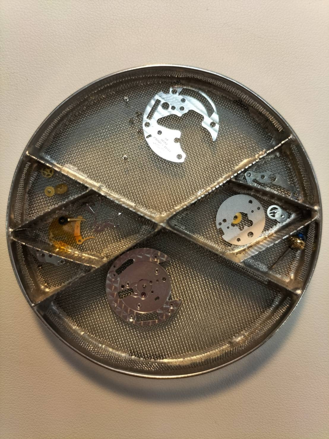 カルティエ マストタンク LM 590005 クォーツ Cal.90 SV925 革 純正尾錠（GP）アイボリーローマン文字盤 オーバーホール済み