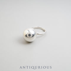 Tiffany Ring Hardware Ball Large SV925 Size 13