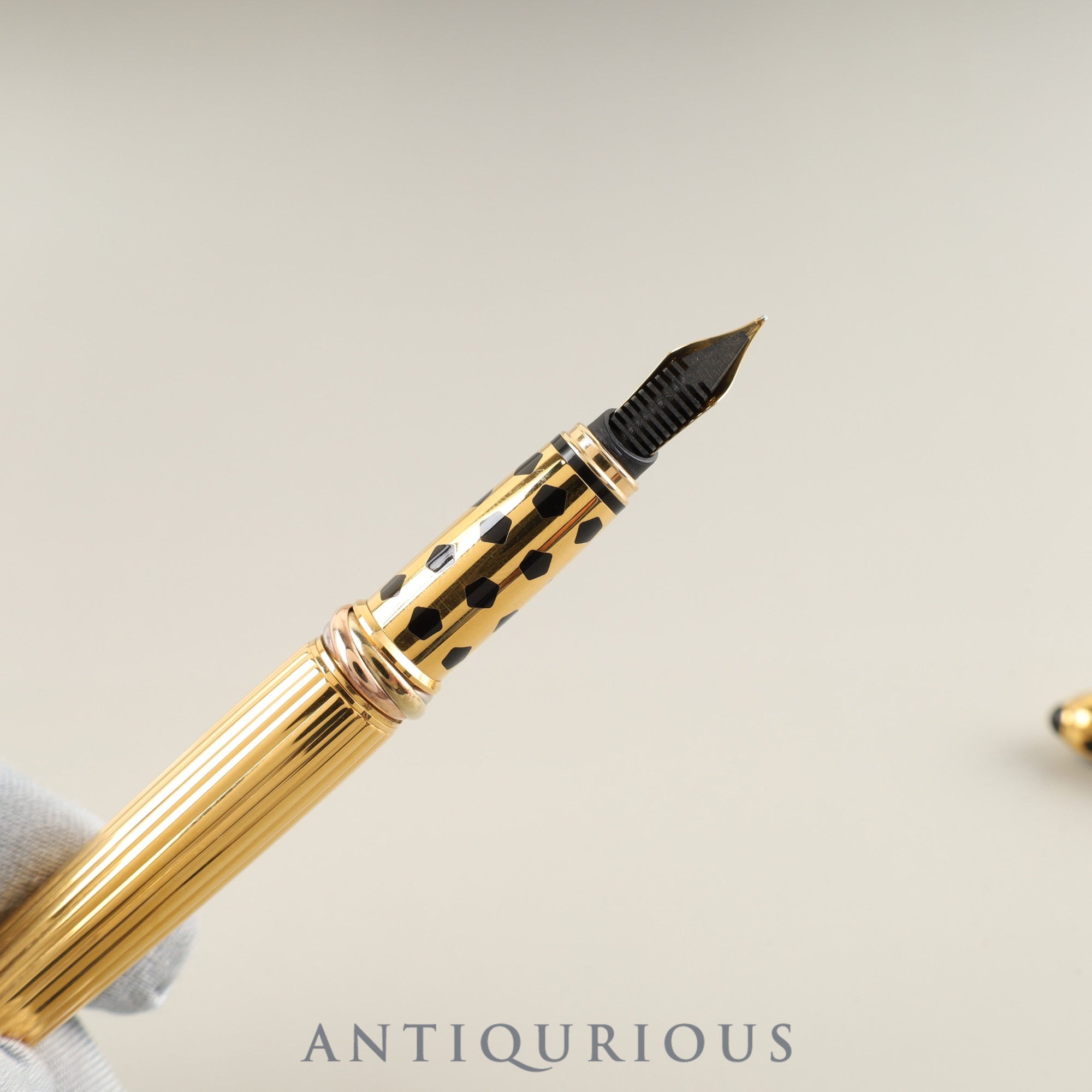 カルティエ 万年筆 パンテール トリニティ GP ペン先:18K カルティエ