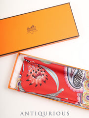 HERMES Scarf Carre 45 Dance of the Savanna 100% Silk