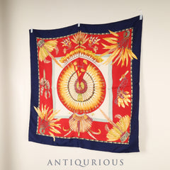 Hermes Scarf Carré 90 Brazil 100% Silk
