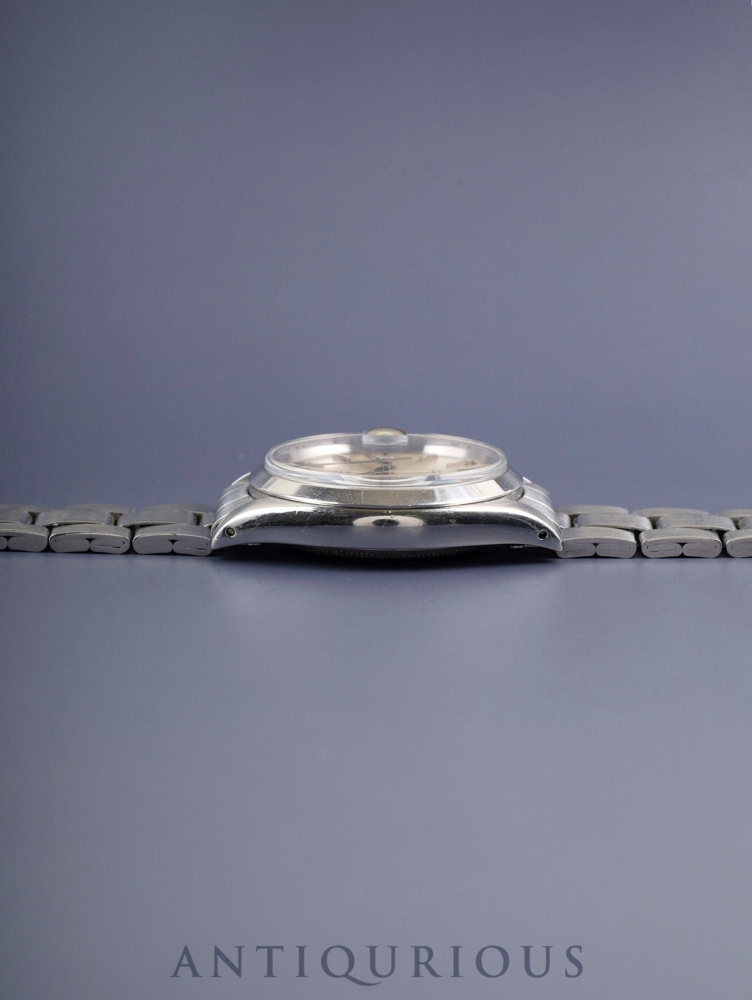 ロレックス オイスターパーペチュアルデイト 1500 自動巻き Cal.1560  SS SS シルバー文字盤 11番（1964年）オーバーホール済み