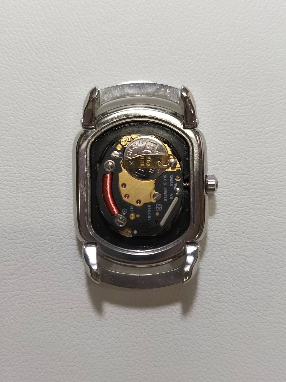 エルメス ラリー RA1.220 クォーツ Cal.976.001 SS/GP SS/GP ゴールドアラビア文字盤（SWISS MADE表記）箱 冊子 保証書（2000年）オーバーホール済み