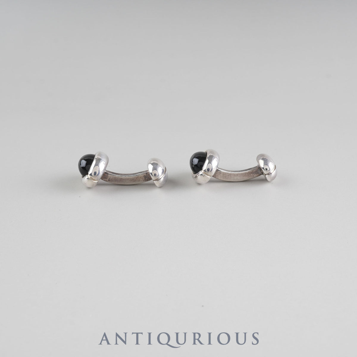 Hermes Cufflinks Color Stone SV925